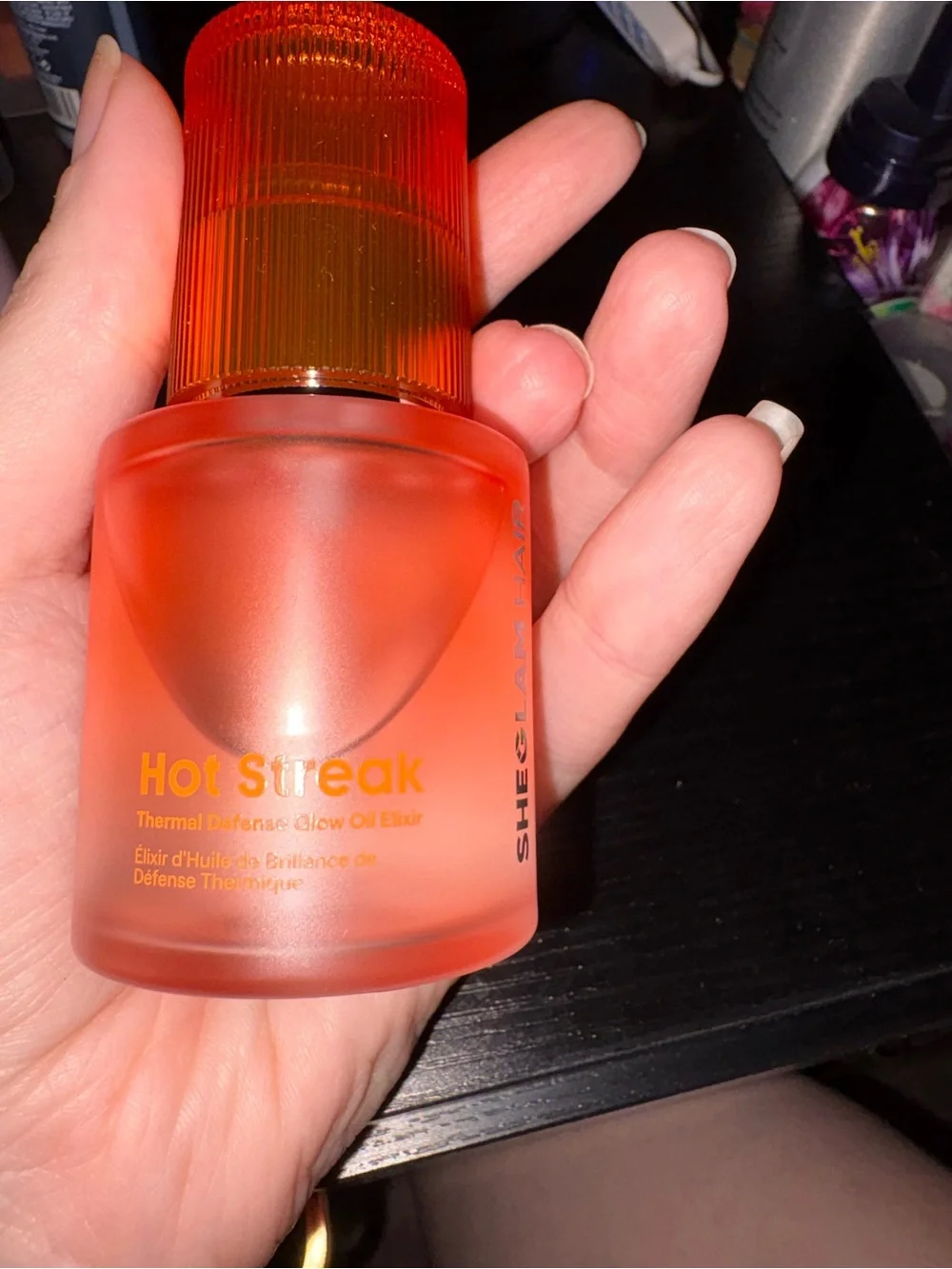SheGlam Hair Nourishing Serum – Orange